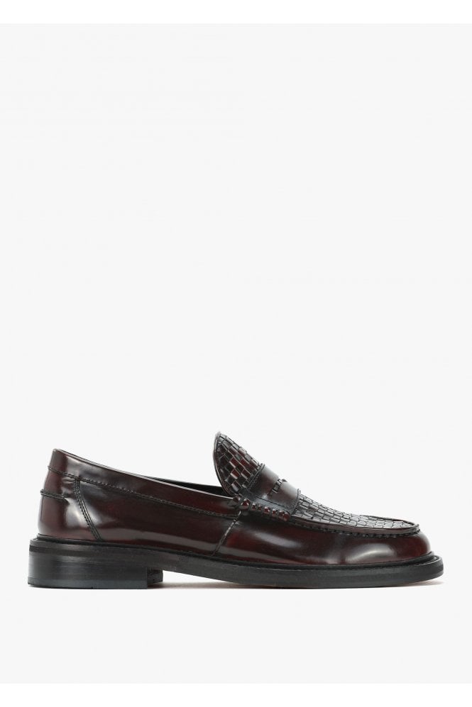 Delicious Junction Brummel Basket Weave Loafer