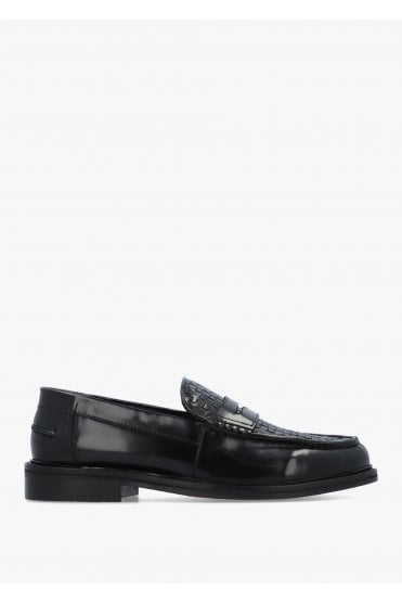 Brummel Blake Stitch Basket Weave Loafer