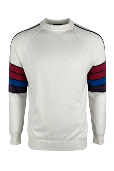 'Beetlebum' Stripe Sleeve Fine Gauge SS/2566