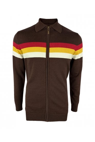 'Gallagher' zip through fine gauge SS/2559