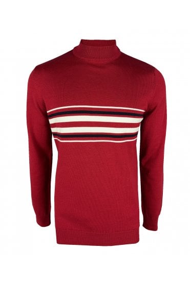 'Knebworth' border stripe turtle fine gauge SS/2560