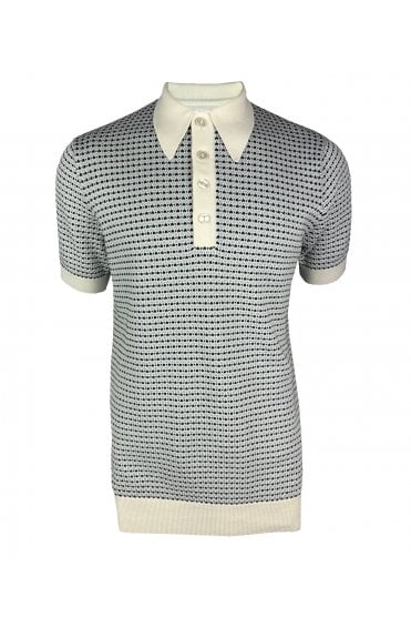 Spearpoint Fine Gauge Textured Polo SS/2542
