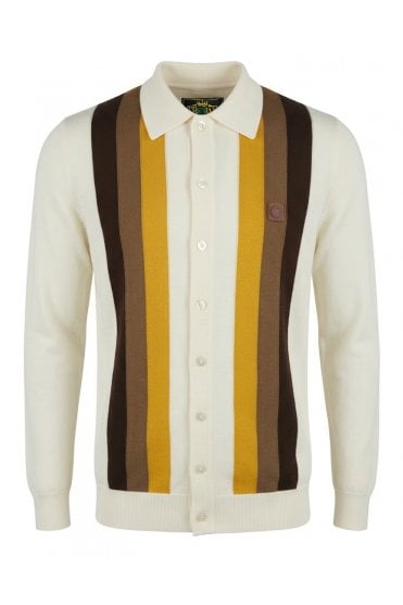 Button Through Stripe Cardi TR/9009