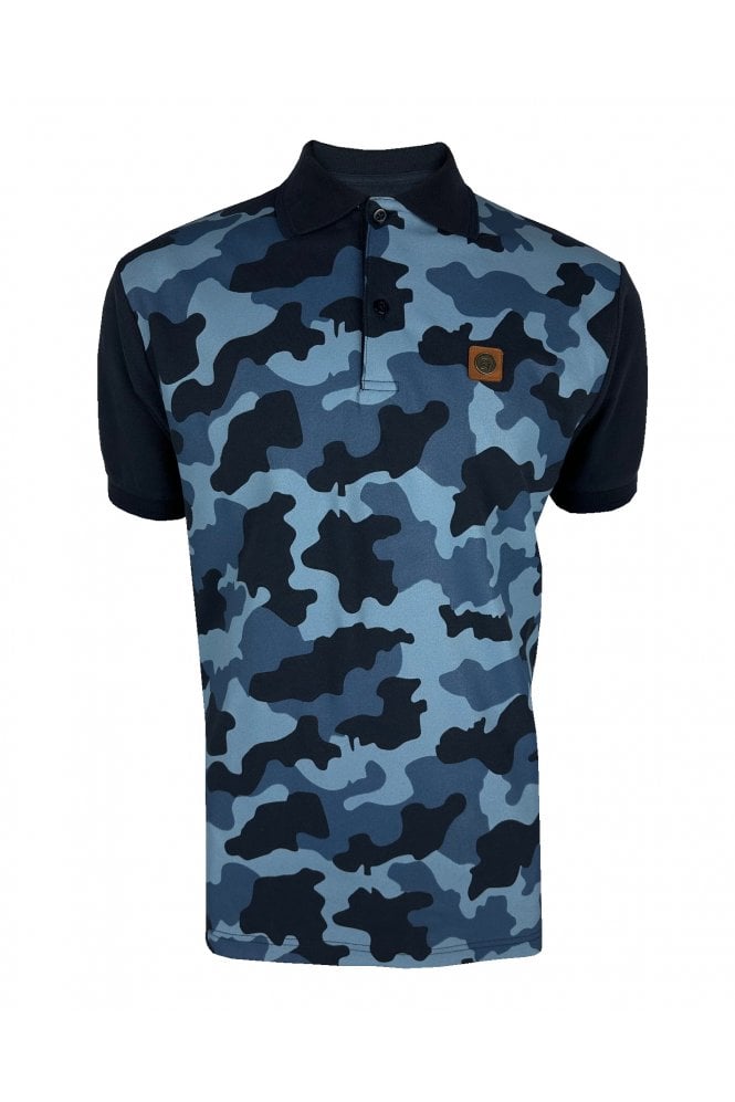 Trojan Camo Panel Pique Polo TR/8873