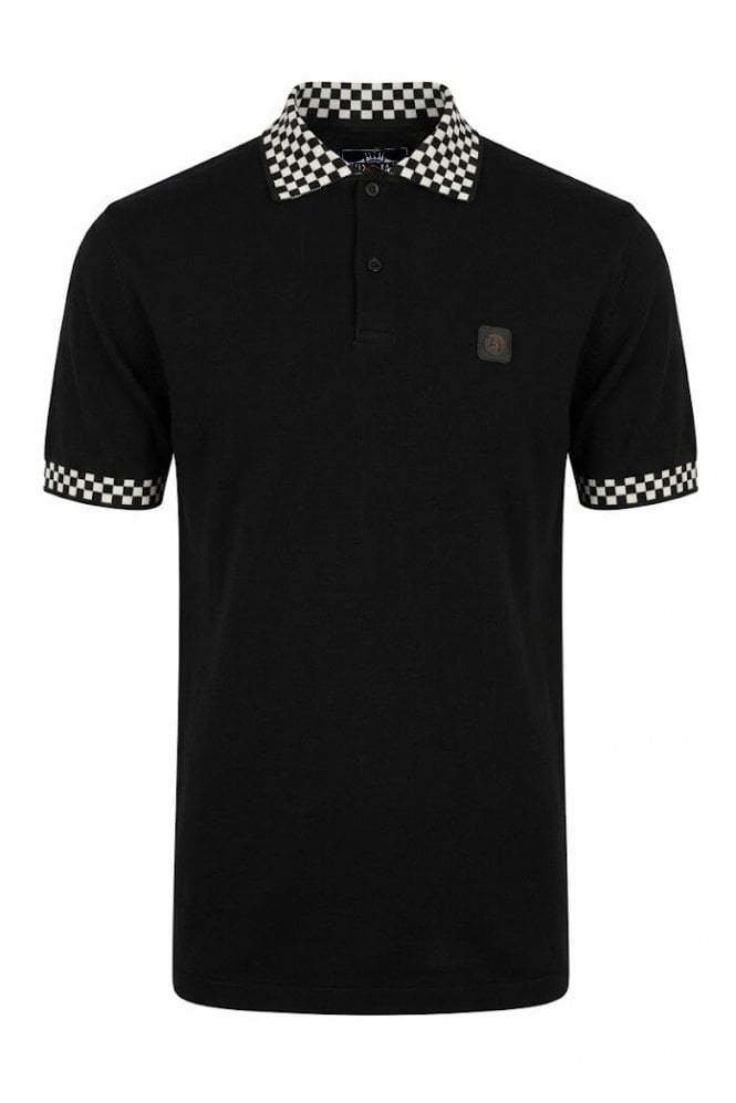 Trojan Chequerboard Trim Pique Polo TC/1051