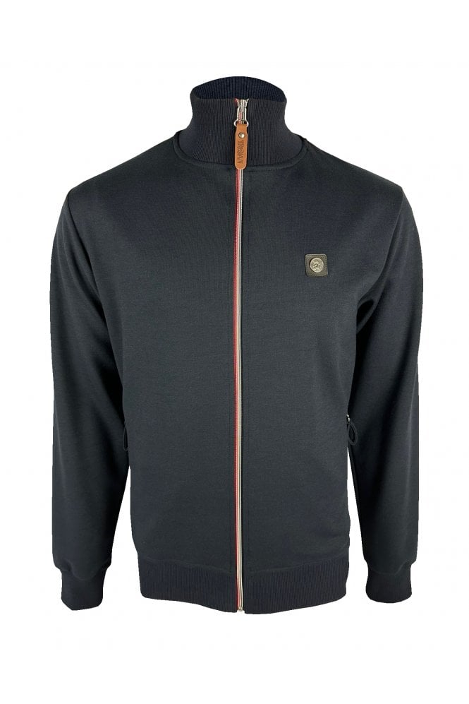 Trojan Chrome Zip Plain Track Top TR/8950