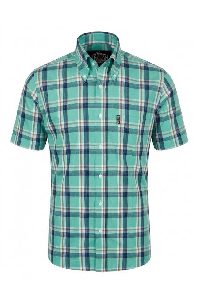 Trojan Classic Check B/D S/S TC/1061