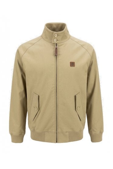 Classic Peached Cotton Harrington Jacket TC/1002