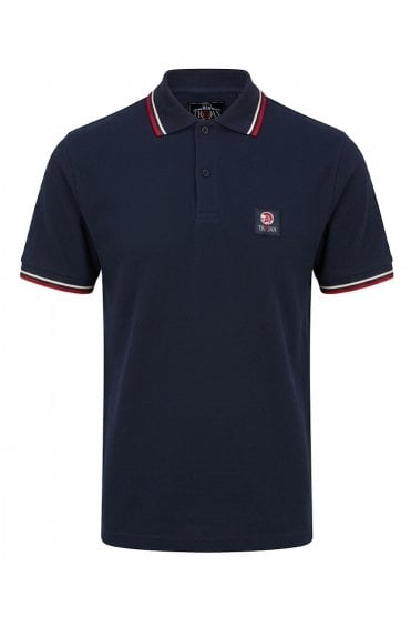 Flag Badge Pique Polo TR/9077