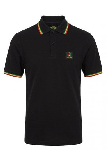 Flag Badge Pique Polo TR/9121