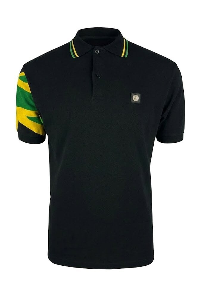 Trojan Flag Sleeve Pique Polo TR/9073