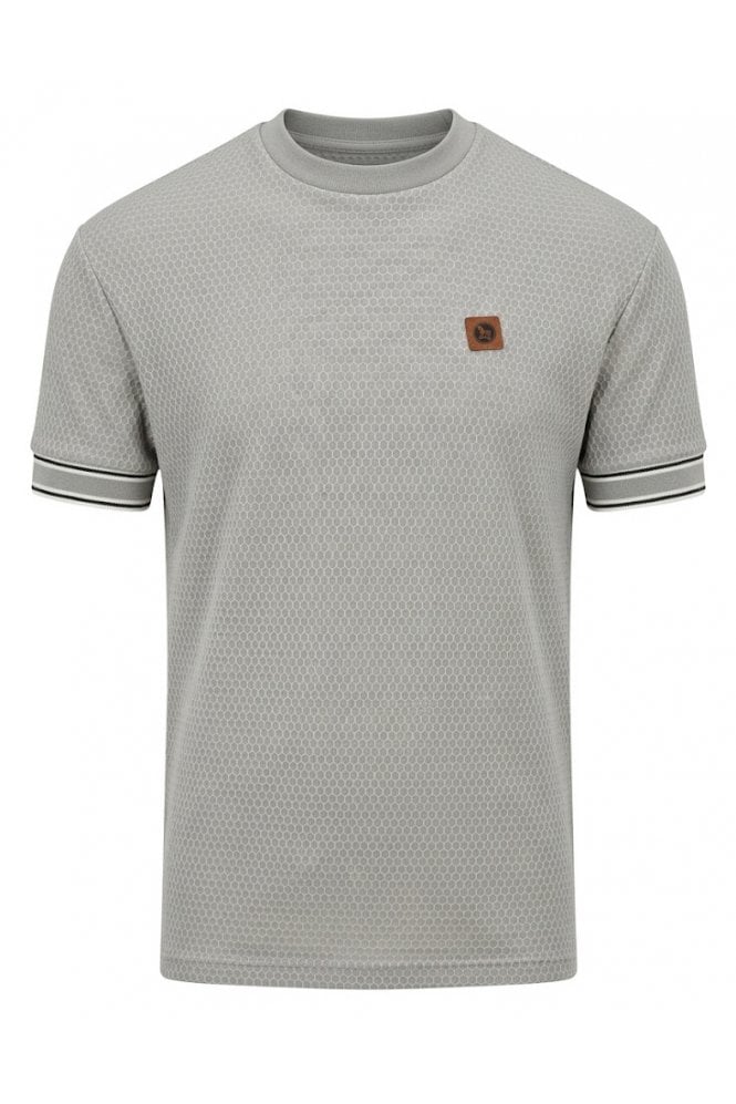 Trojan Geometric Stripe Rib Tee TR/9093