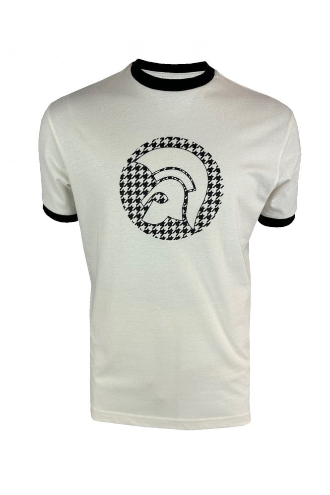 Trojan Houndstooth Logo Tee TR/8989