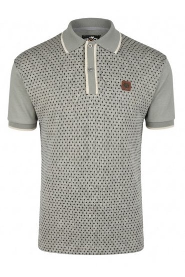 Motif Jacquard Panel Polo TR/9119