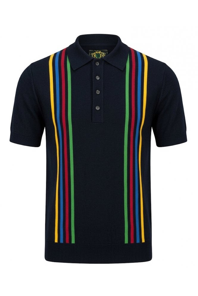 Trojan Multi-Stripe Fine Gauge Polo TR/9062