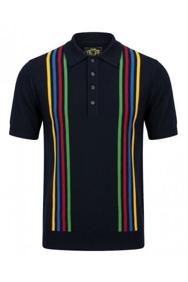 Multi-Stripe Fine Gauge Polo TR/9062