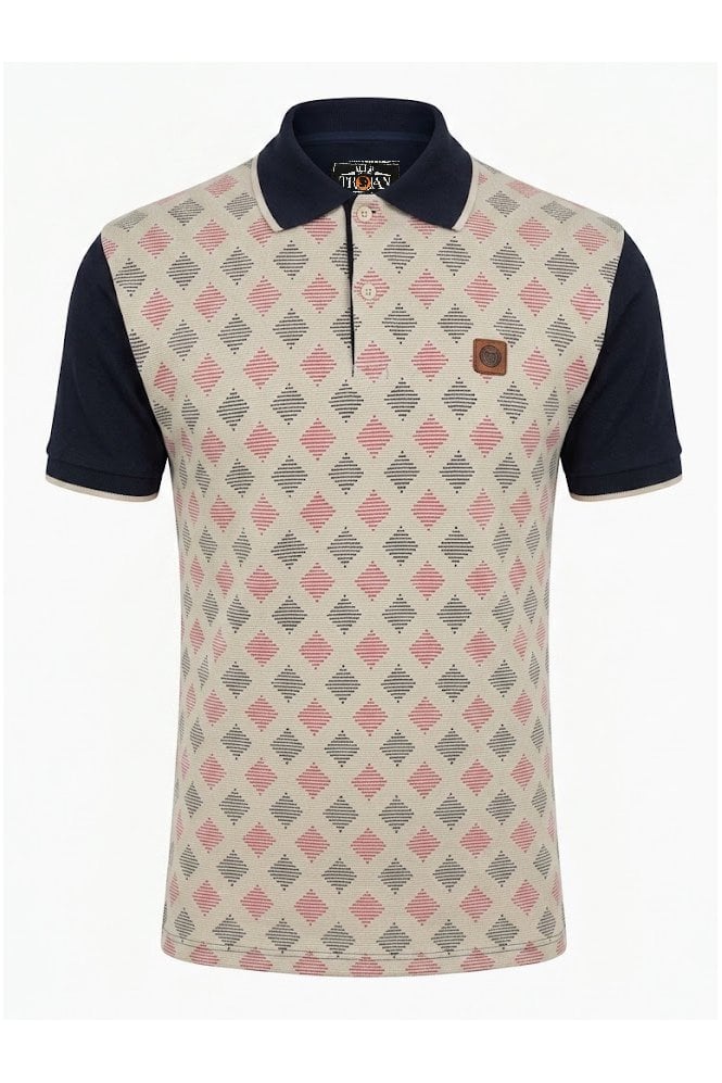 Trojan Ottoman Diamond Panel Polo TR/9120