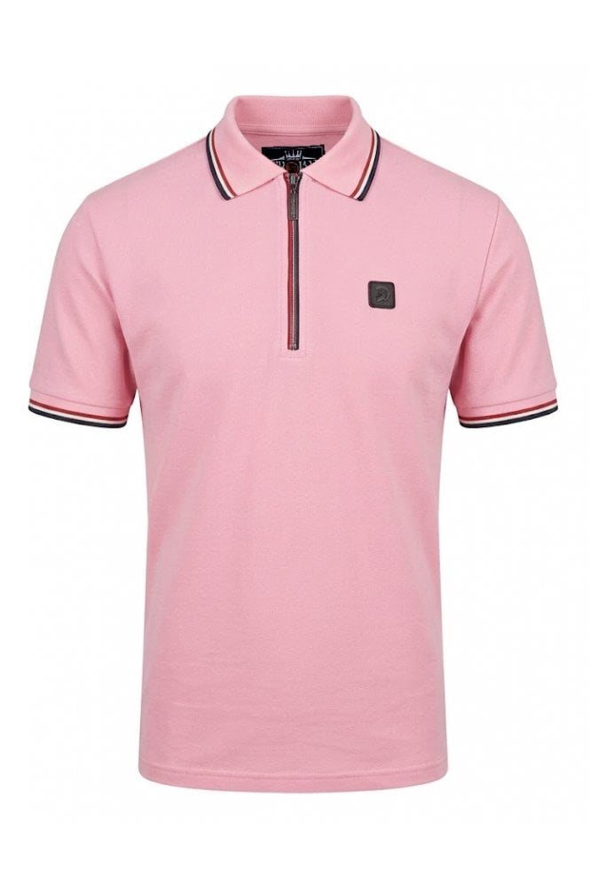 Trojan Ottoman Rib Zip Polo TR/9070