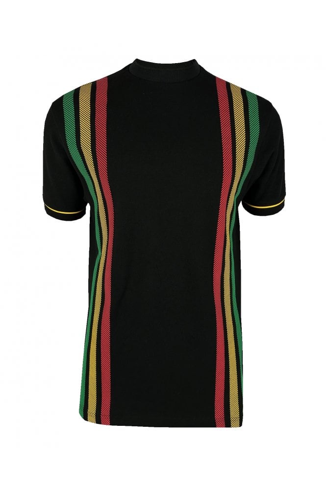 Trojan Printed stripe tee TR/8939