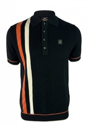 Racing Stripe Fine Gauge Polo TR/9113