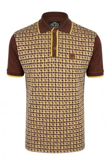 Retro Houndstooth Polo TR/9123