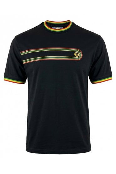 Retro Stripe Print Tee TR/9137
