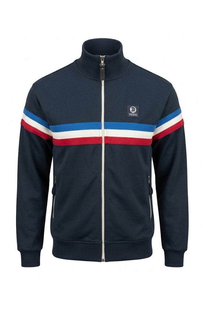 Trojan Retro Stripe Track Top TR/9052
