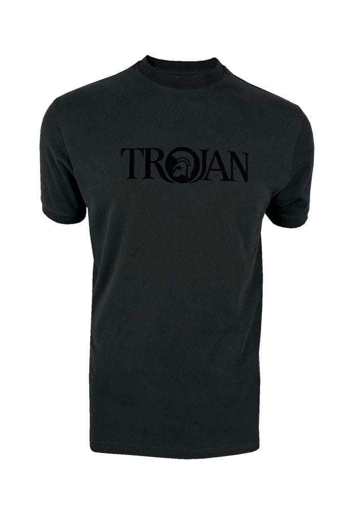 Trojan Self Flock Logo Tee TR/8995
