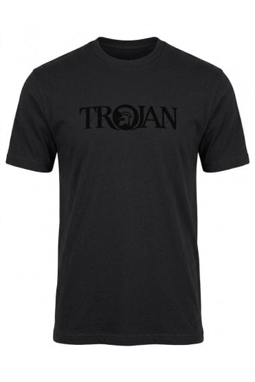 Self-Flock Print Logo Tee TR/9139