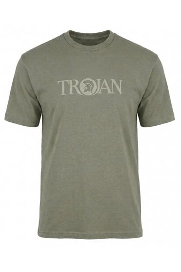 Self-Flock Print Logo Tee TR/9139