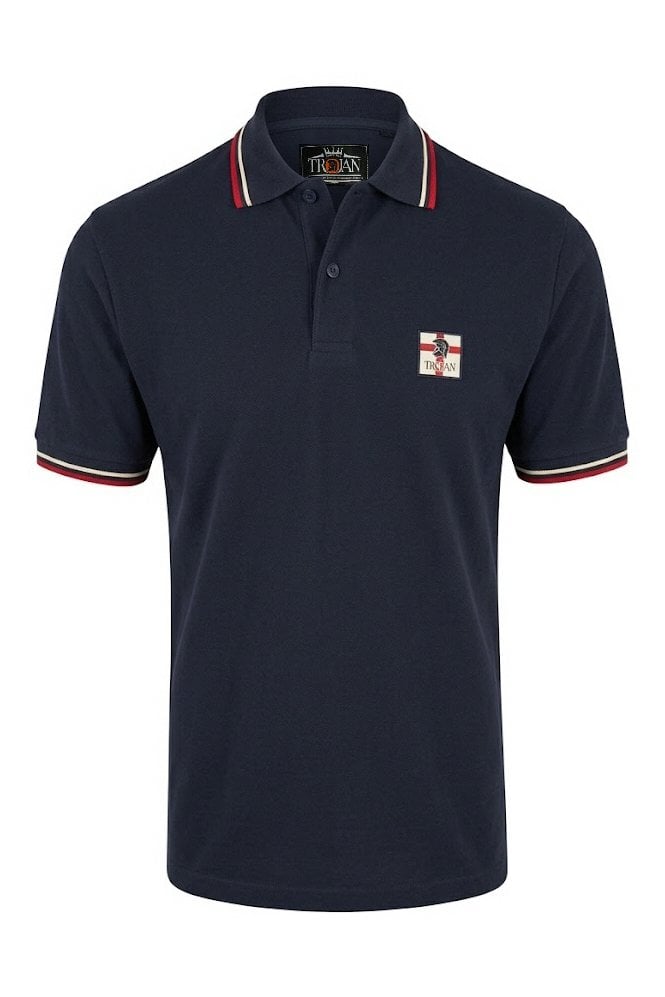 Trojan St George Badge Pique Polo TR/9078