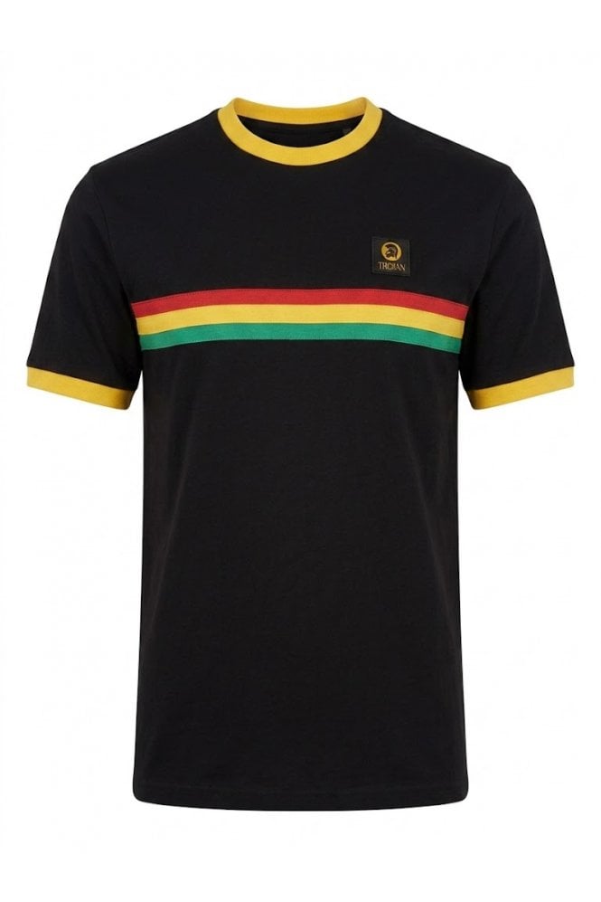 Trojan Stripe Front Tee TR/9140