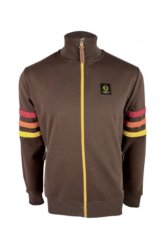 Trojan Stripe Sleeve Track Top TR/9003