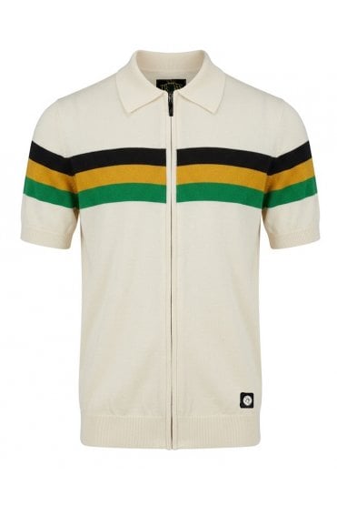 Stripe Zip Fine Gauge Cardi TR/9065 