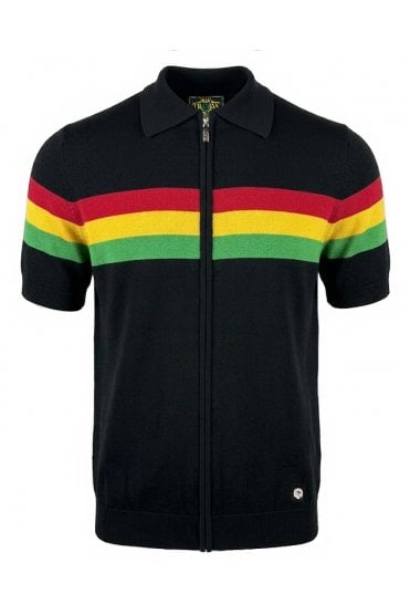 Stripe Zip Fine Gauge Cardi TR/9065 