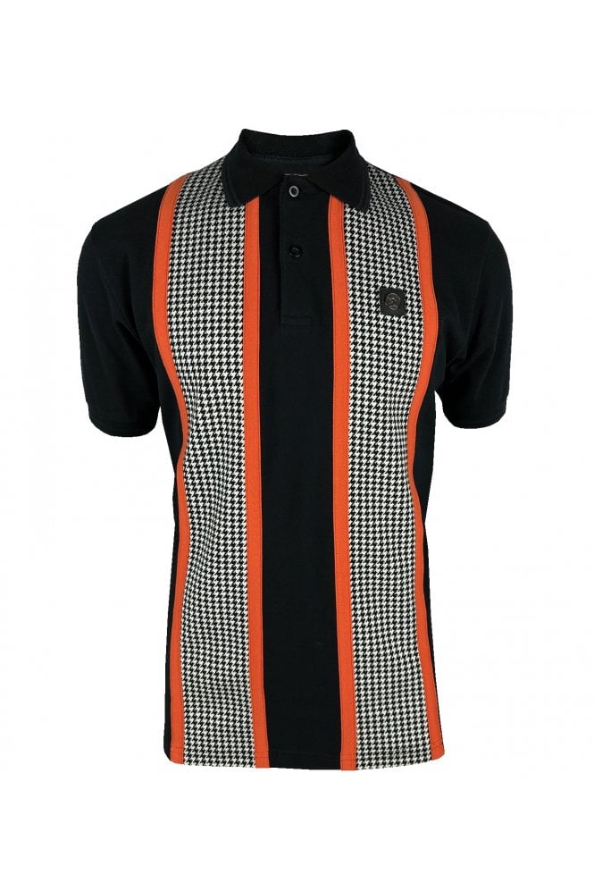 Trojan Taped Houndstooth Panel Polo TR/8876