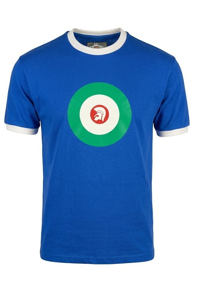 Trojan Target Logo Ringer Tee TC/1040