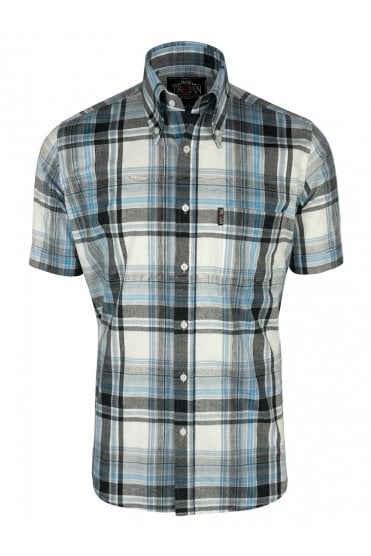 Tartan Check B/D S/S TC/1063