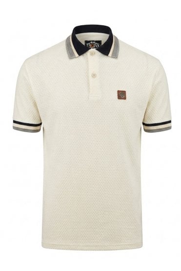 Textured Jacquard Collar Polo TR/9129