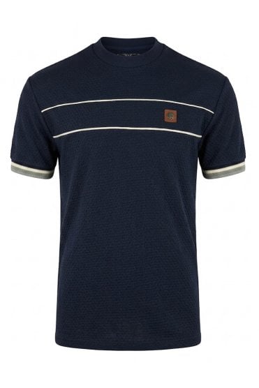 Textured Piped Tee TR/9143