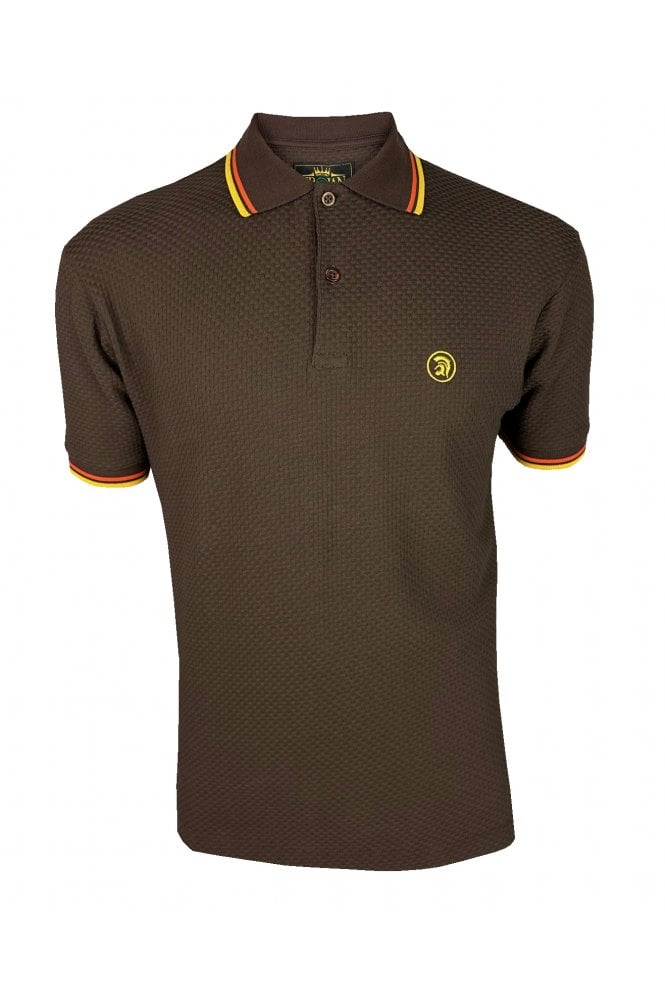 Trojan Twin Tipped Textured Polo TC/1038