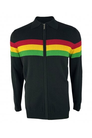 Zip Stripe Cardi TR/9011